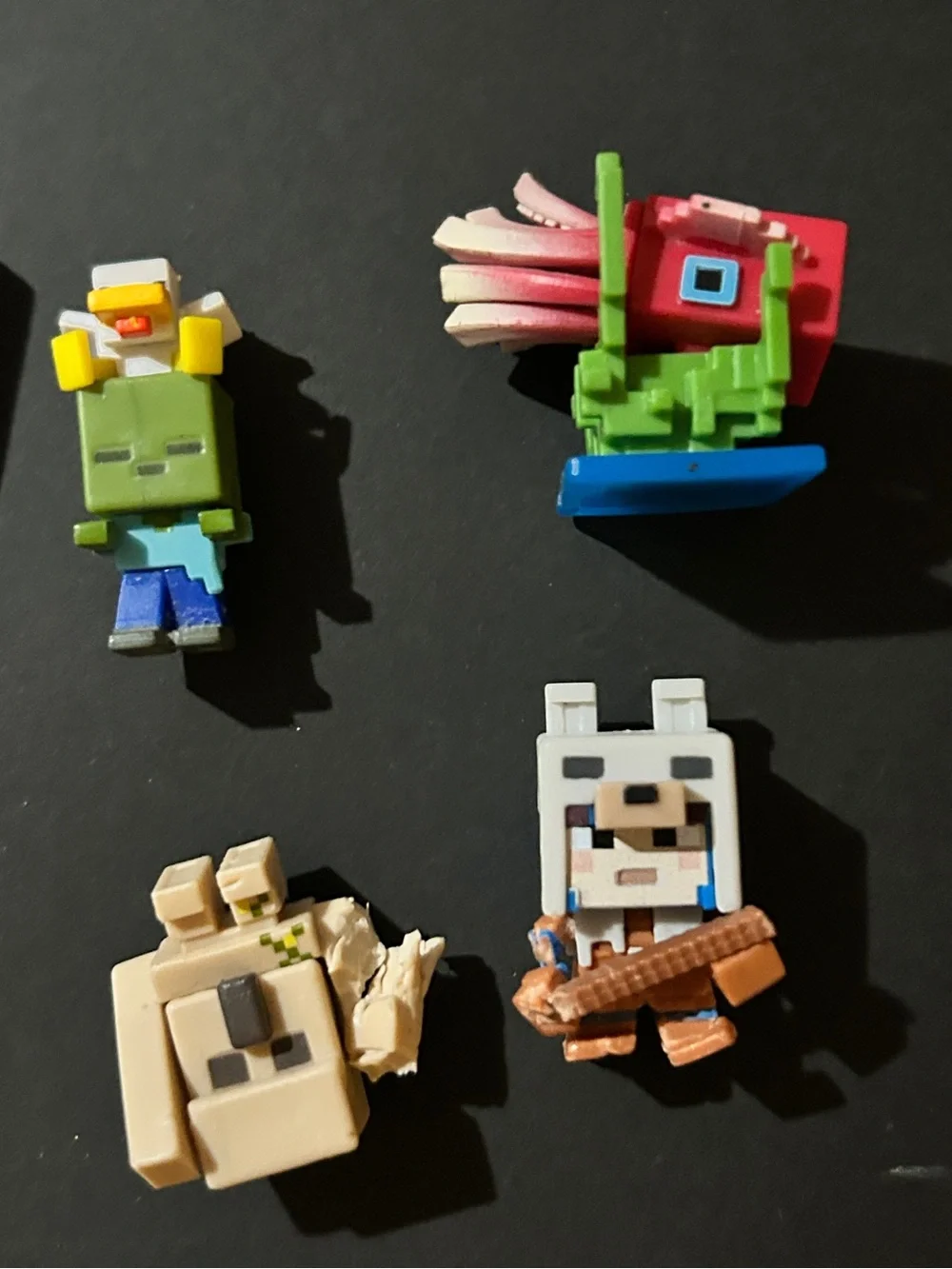 Minecraft Kids Figures Toy Set - All Included EUC